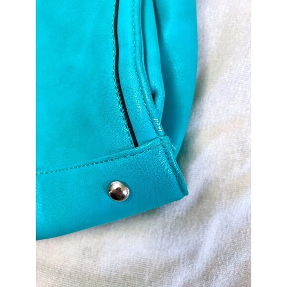 Charming Charlie Women's Handbag Turquoise Medium Shoulder Bag/Purse - Picture 16 of 16
